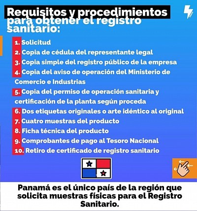 Tramite de registro sanitario